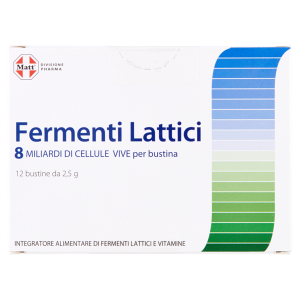 Image of Matt Divisione Pharma Fermenti Lattici 12 bustine 30 g 1155497