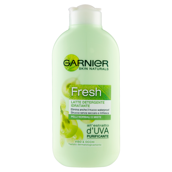 Image of Garnier Skin Naturals Fresh Latte detergente idratante pelli normali o miste 200 ml 74987