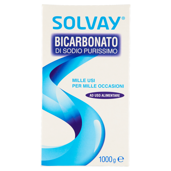 Image of Solvay Bicarbonato di Sodio Purissimo 1000 g 81647