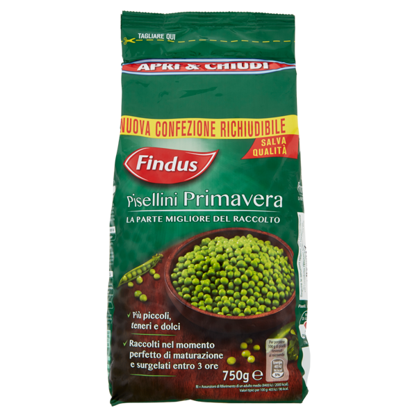 Image of Findus Pisellini Primavera 750 g 1594543