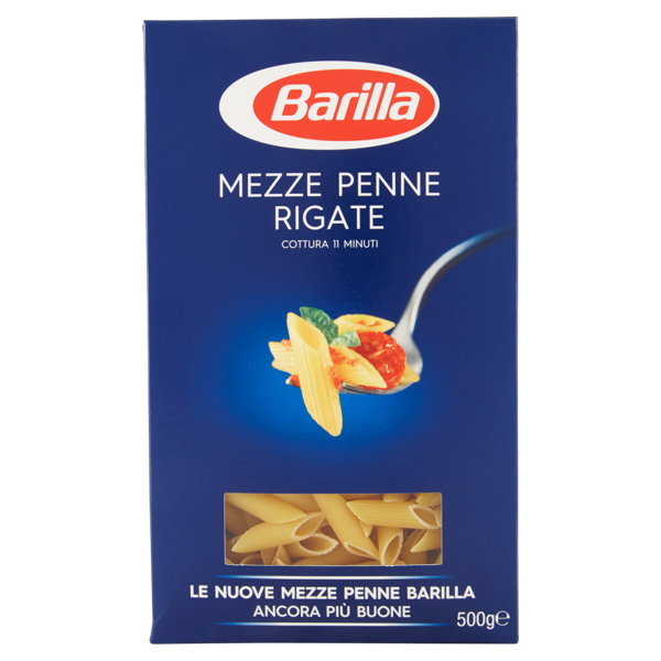 Image of Barilla Mezze Penne Rigate n.70 500 g 1800