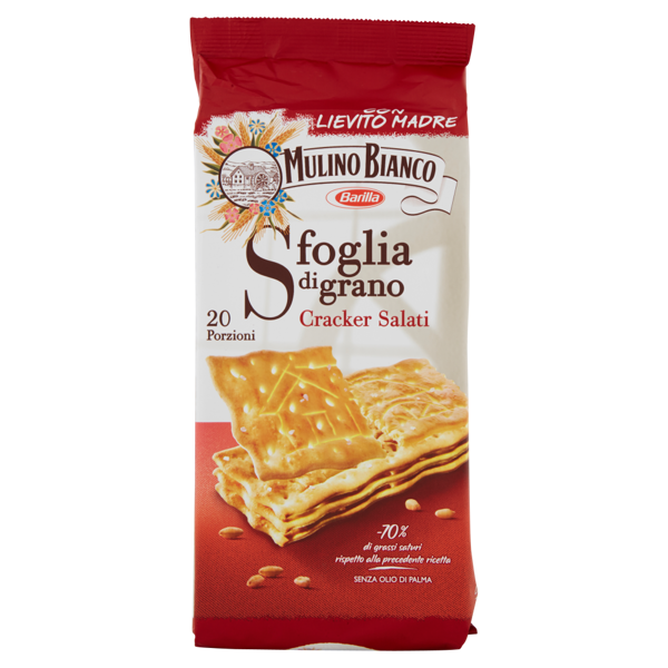 Image of Mulino Bianco Sfoglia di grano Cracker Salati 500 g 704275