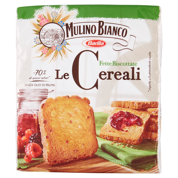 Image of Mulino Bianco le Cereali Fette Biscottate 315 g 849567