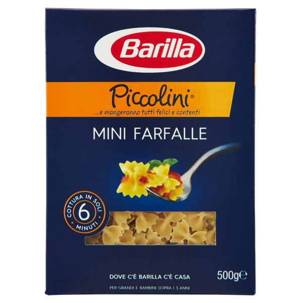 Image of Barilla Piccolini Mini Farfalle 500 g 971500