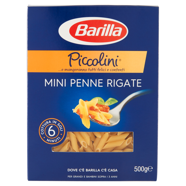 Image of Barilla Piccolini Mini Penne Rigate 500 g 971532