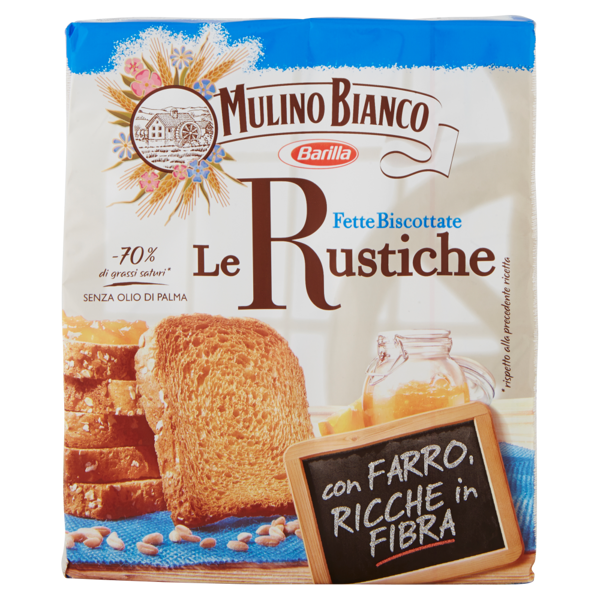 Image of Mulino Bianco Le Rustiche Fette Biscottate 315 g 1469739
