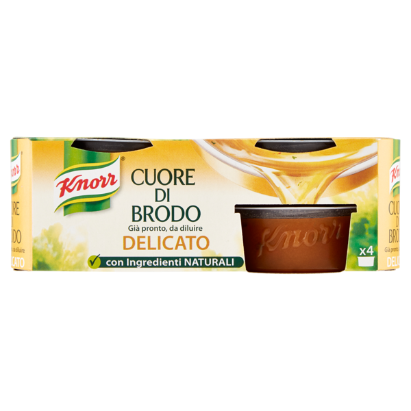Image of Knorr Cuore di Brodo Delicato 4 x 28 g 1342552