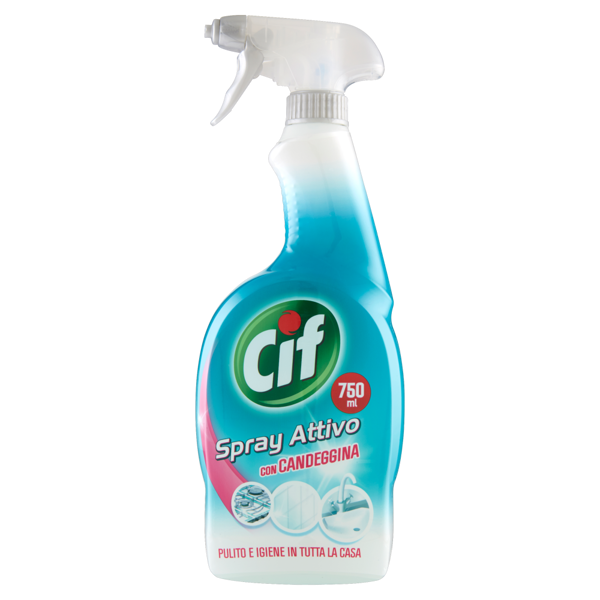 Image of Cif Spray Attivo con Candeggina 750 ml 929049