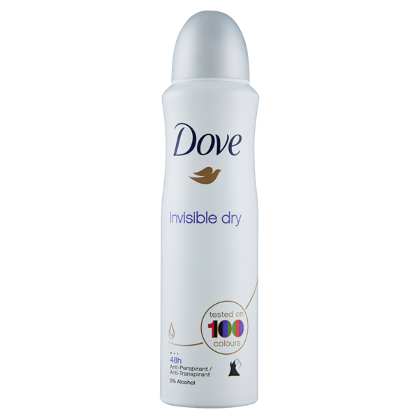 Image of Dove invisible dry Deodorante spray 150 ml 1135594