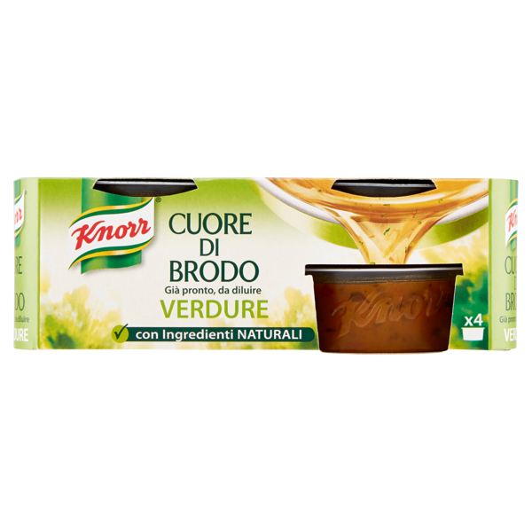Image of Knorr Cuore di Brodo Verdure 4 x 28 g 1304056