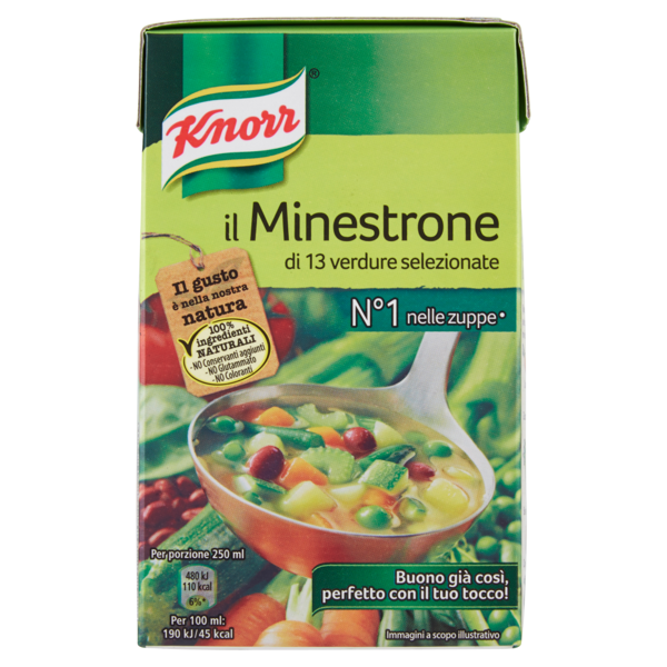 Image of Knorr il Minestrone di 13 verdure selezionate 500 ml 1239528