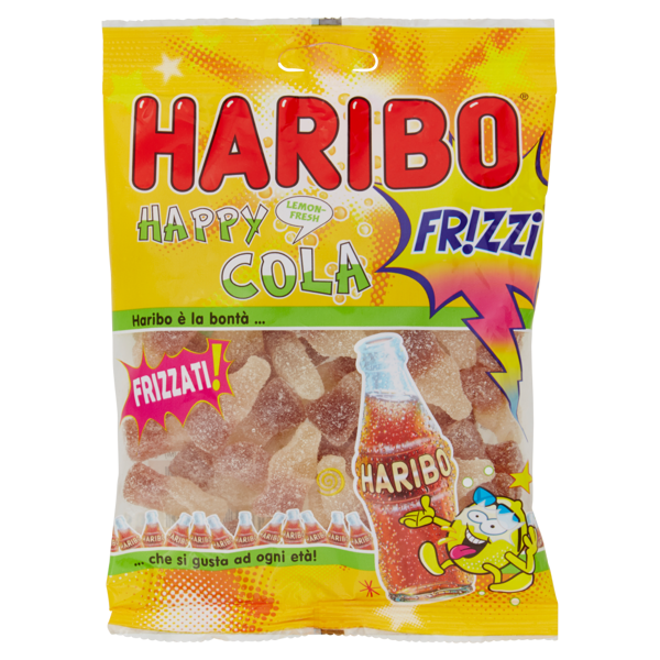 Image of Haribo Happy Cola Frizzi 200 g 860226
