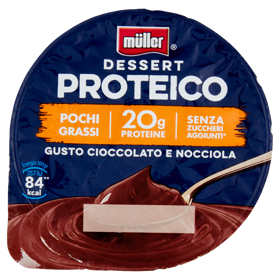 müller Dessert Proteico Gusto Cioccolato e Nocciola 200 g