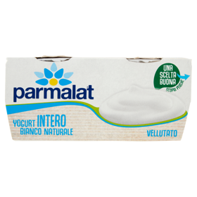 parmalat Yogurt Intero Bianco Naturale Vellutato 2 x 125 g