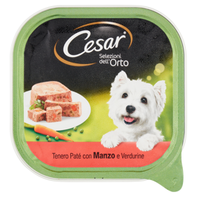 Cesar Selezioni dell'Orto Tenero Paté con Manzo e Verdurine 300 g