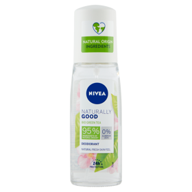 Nivea Naturally Good Bio Green Tea Deodorant 75 ml