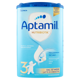 APTAMIL Nutrobiotik 3 Latte di crescita in Polvere 830 g