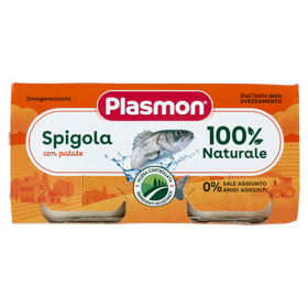 Plasmon Omogeneizzato Spigola con patate 2 x 80 g
