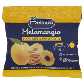 Melinda Melamangio 100% Mela Essiccata Rondelle 20 g