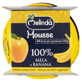 Melinda Mousse 100% Mela e Banana 2 x 100 g
