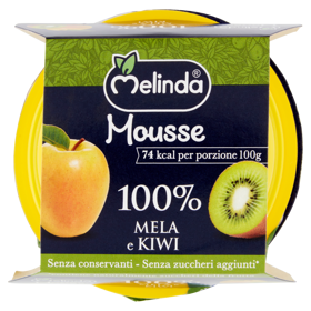 Melinda Mousse 100% Mela e Kiwi 2 x 100 g