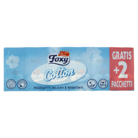 Foxy Cotton Fazzoletti 10+2 pz