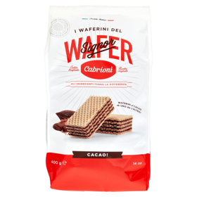 Cabrioni I Waferini del Signor Cabrioni Wafer Cacao! 400 g