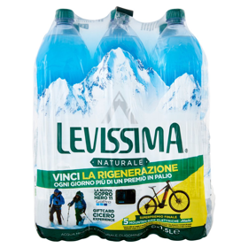 LEVISSIMA, Acqua Minerale Naturale Oligominerale 1,5L