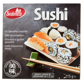 Seabreeze Sushi 11 Specialità assortite 215 g