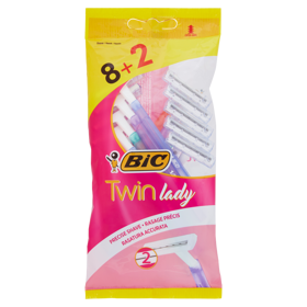 Bic Twin lady Rasoio 8 pz + 2