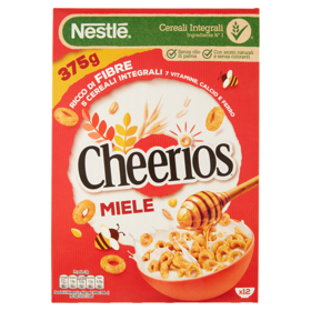 CHEERIOS Miele Ciambelline ai 5 cereali integrali con miele 375 g