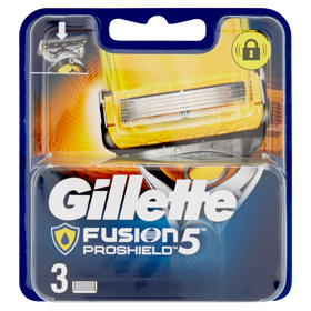 Gillette Fusion5 ProShield Lame di Ricambio per Rasoio da Uomo 3 Ricariche