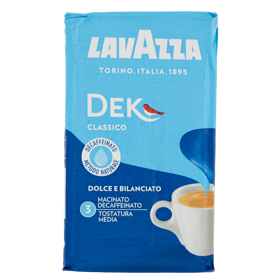 Lavazza, Dek Classico Caffè Macinato Decaffeinato - 250 g