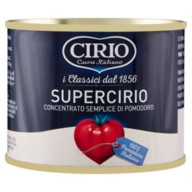 Cirio i Classici dal 1856 Supercirio Concentrato Semplice di Pomodoro 210 g