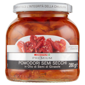 Despar Premium Pomodori Semi Secchi in Olio di Semi di Girasole 280 g