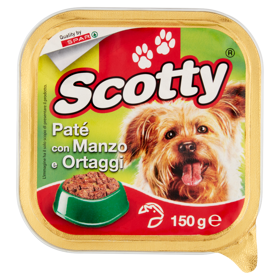 Scotty Paté con Manzo e Ortaggi 150 g