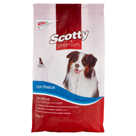 Scotty premium Sensitive Crocchette per cani adulti con Pesce 3 kg
