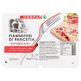 Despar Fiammiferi di Pancetta Affumicata 2 x 70 g
