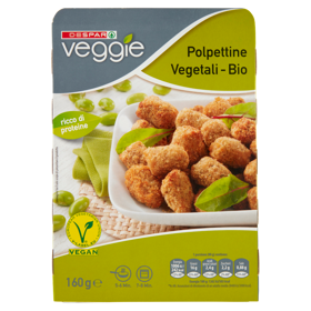 Despar veggie Polpettine Vegetali - Bio 160 g