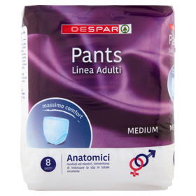 Despar Pants Linea Adulti Medium 8 pz