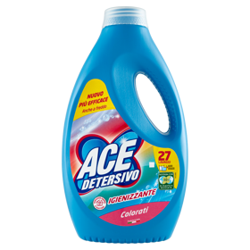Ace Detersivo Igienizzante Colorati 27 Lavaggi 1350 ml