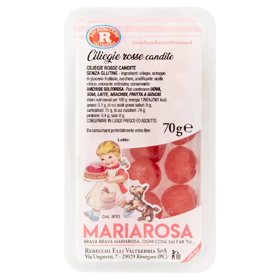 Mariarosa Ciliegie rosse candite 70 g