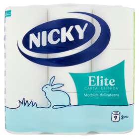 Nicky Elite Carta Igienica 9 pz