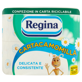 Regina Cartacamomilla carta igienica 4 rotoli