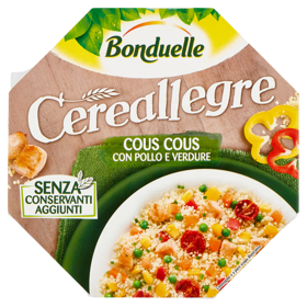 Bonduelle Cereallegre Cous Cous con Pollo e Verdure 200 g