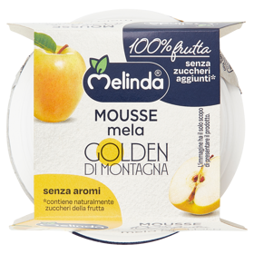 Melinda Mousse mela Golden di Montagna 2 x 100 g