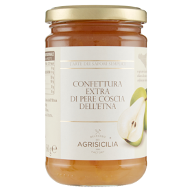 Agrisicilia Confettura Extra di Pere Coscia dell'Etna 360 g