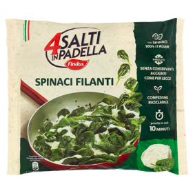 4 Salti in Padella Findus Spinaci Filanti 450 g