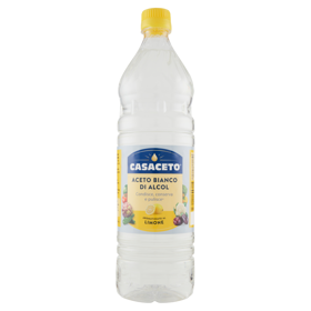 Casaceto Aceto Bianco di Alcol Aromatizzato al Limone 1000 ml