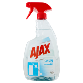 Ajax detersivo spray Crystal Vetri 100% Anti-Alone 750 ml